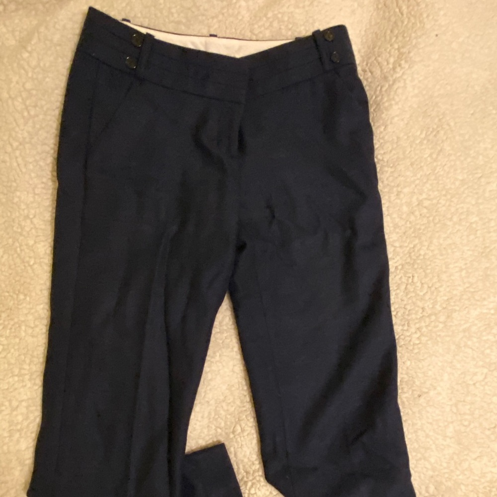 Anne Taylor LOFT navy trousers pants